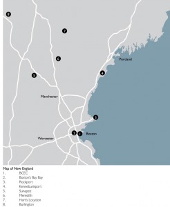 Target Travel Boston Map